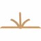 Ekena Millwork Redmond Timber Gable Bracket, Western Red Cedar, 108"W x 63"H x 1 1/2"D x 5 1/2"F, 14/12 Pitch GBW108X63X0206RED00SWR - alternate 5